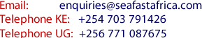 Seafast Contacts